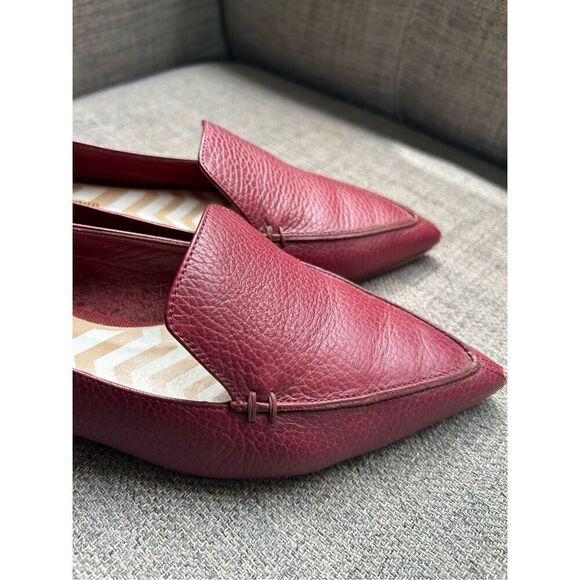 NICHOLAS KIRKWOOD Textured Leather Point-toe Flats - Picture 4 of 9